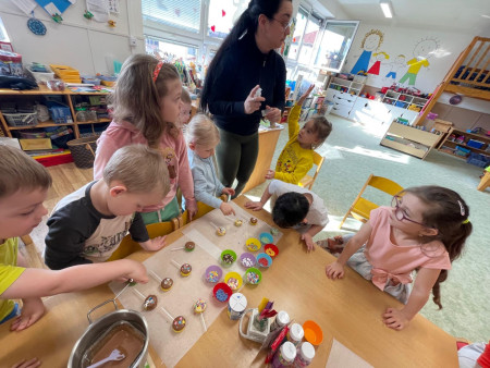 Návštěva maminky, která ráda peče